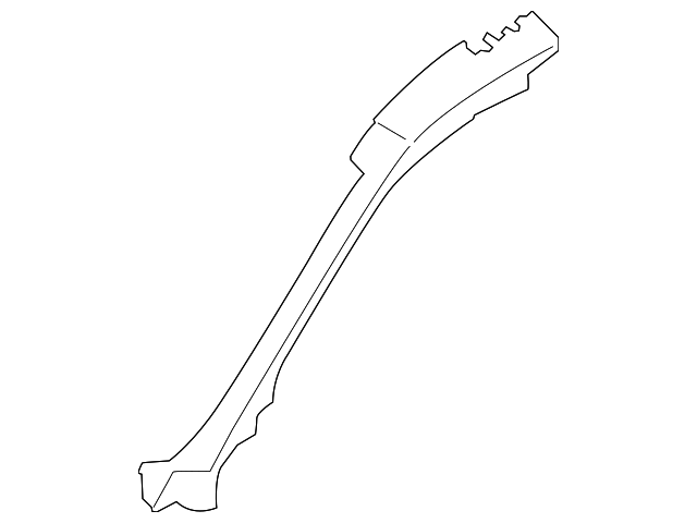 EK4Z-6102505-A WINDSHIELD PILLAR REINF, LEFT