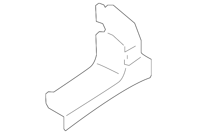 CK4Z-61025A01-C WINDSHIELD PILLAR REINF REINFORCEMENT, L