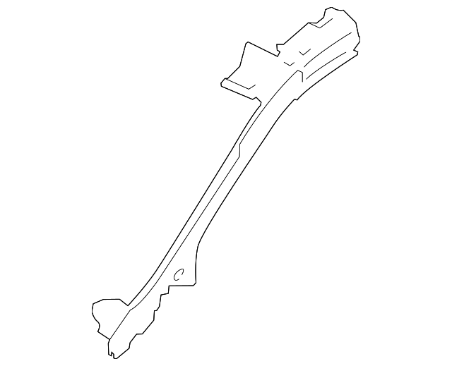 EK4Z-6102525-A INNER W/S PILLAR, LEFT