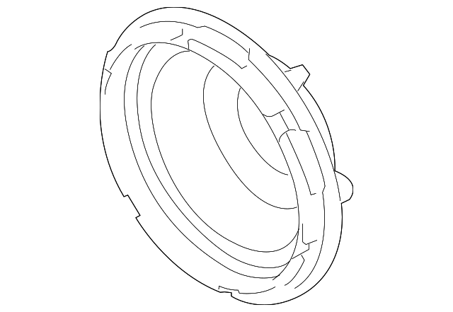 9T1Z-13N019-A Деталь HEADLAMP BULB RETAINER RING, RIGHT