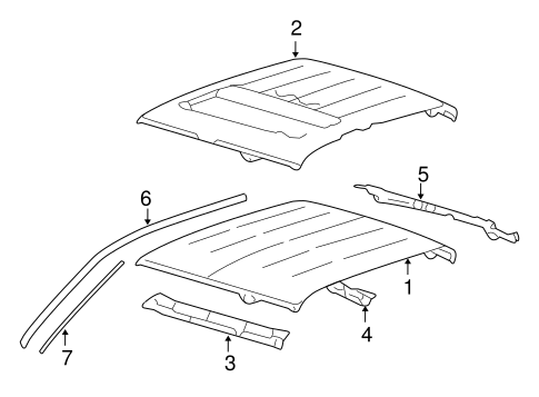 Body/Roof & Components for 2007 Ford F-150 #1