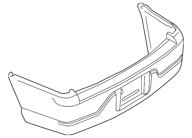 2C6Z17K835BA Деталь BUMPER COVER