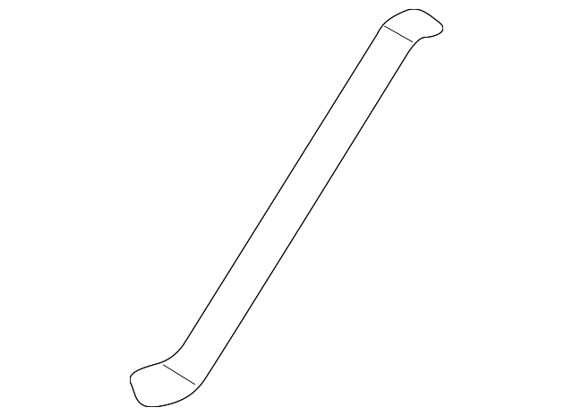 2C6Z17A750AA Деталь BUMPER COVER BRACKET, RIGHT