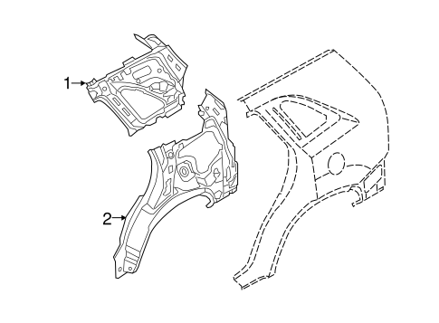Inner Structure for 2011 Kia Sorento #0