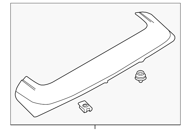 CP9Z-5844210-BA Деталь SPOILER