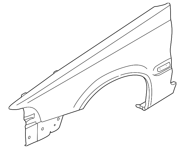 9474499 Деталь FENDER, LEFT