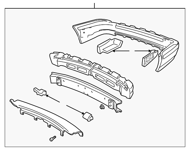 32016217 Деталь BUMPER ASSY