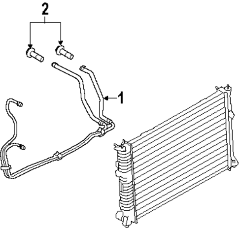 Fusion TRANS OIL COOLER 2