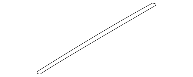 BK3Z-6151401-D Деталь UPPER W'STRIP, LEFT