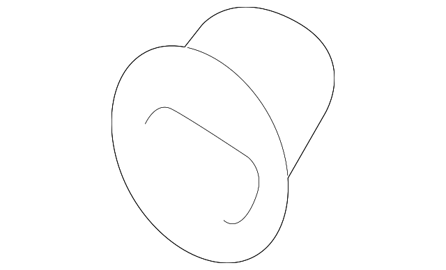 BK2Z-41692-A Деталь WEDGE GROMMET, LEFT