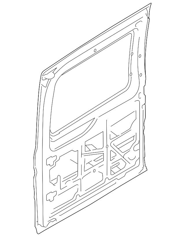 CK4Z-6124622-G Деталь DOOR SHELL, RIGHT