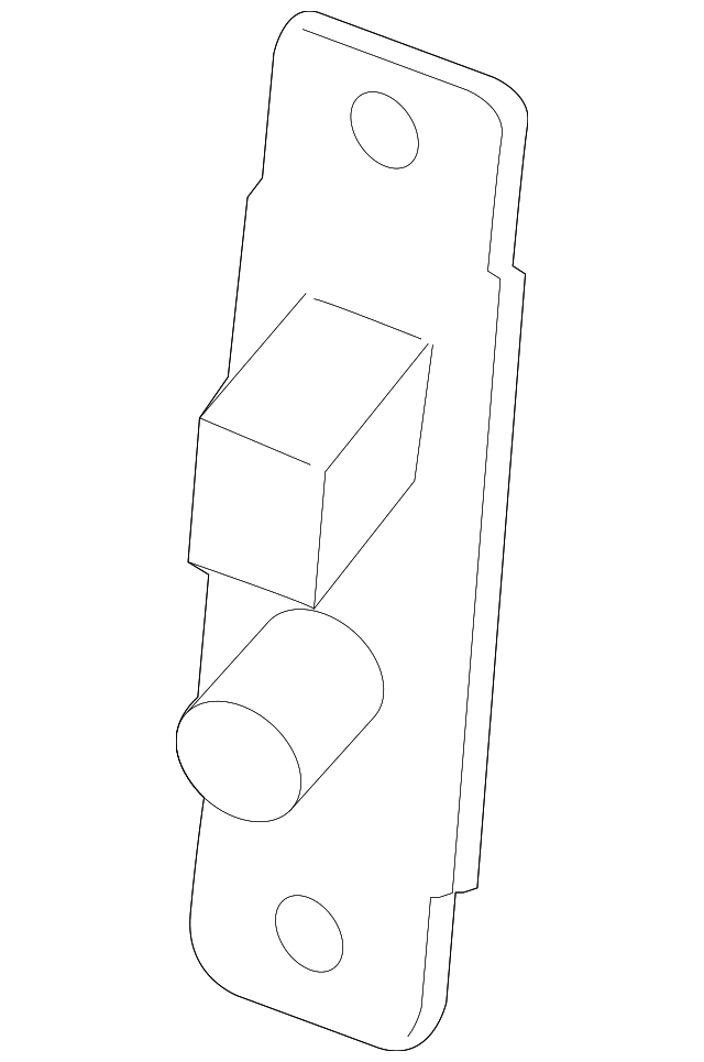 BK2Z-6125300-D Деталь LOCATOR, LEFT