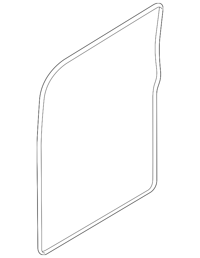 EK4Z-61253A10-E Деталь SURROUND W'STRIP, RIGHT