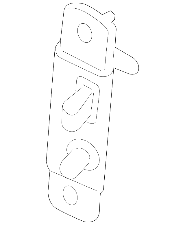 BK2Z-6125300-B Деталь LOCATOR, RIGHT