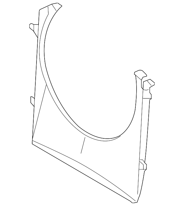 PGK500052 Деталь LOWER SHROUD