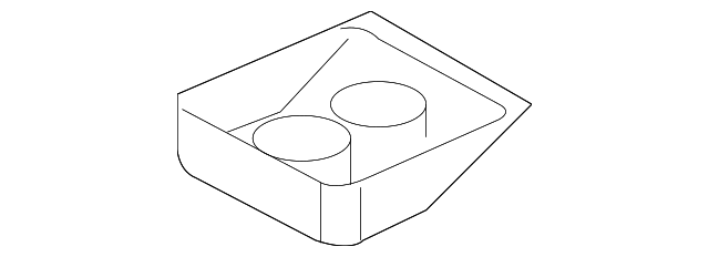 C2S43272 Деталь CARGO COVER SUPPORT, LEFT