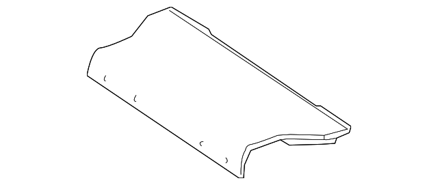 C2S43317AMB Деталь TRUNK CARPET