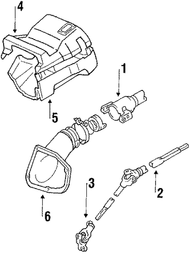 Nova STEERING COLUMN