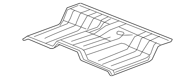 68095923AA Деталь REAR FLOOR PAN