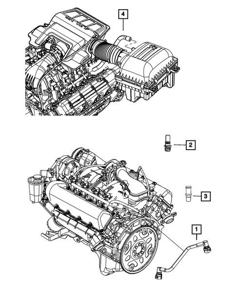 Crankcase Ventilation for 2009 Dodge Dakota #0