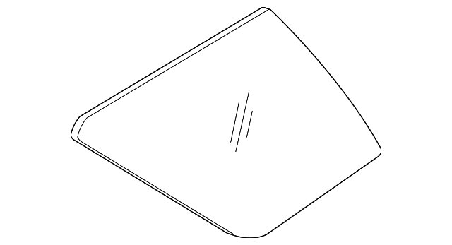 5F9Z-7429710-AA Деталь QTR GLASS, RIGHT