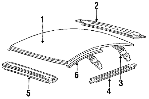 Cougar EXTERIOR TRIM - ROOF