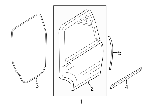 Navigator DOOR & COMPONENTS