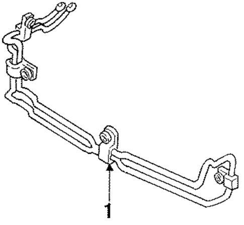 Villager POWER STEERING OIL COOLER