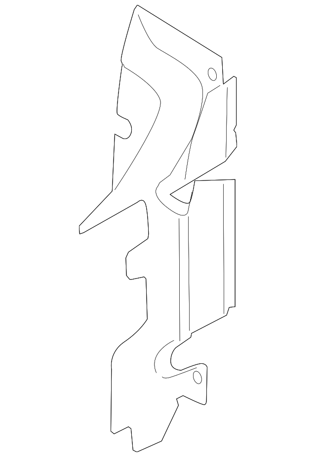 AA5Z-8311-C AIR DEFLECTOR, LEFT