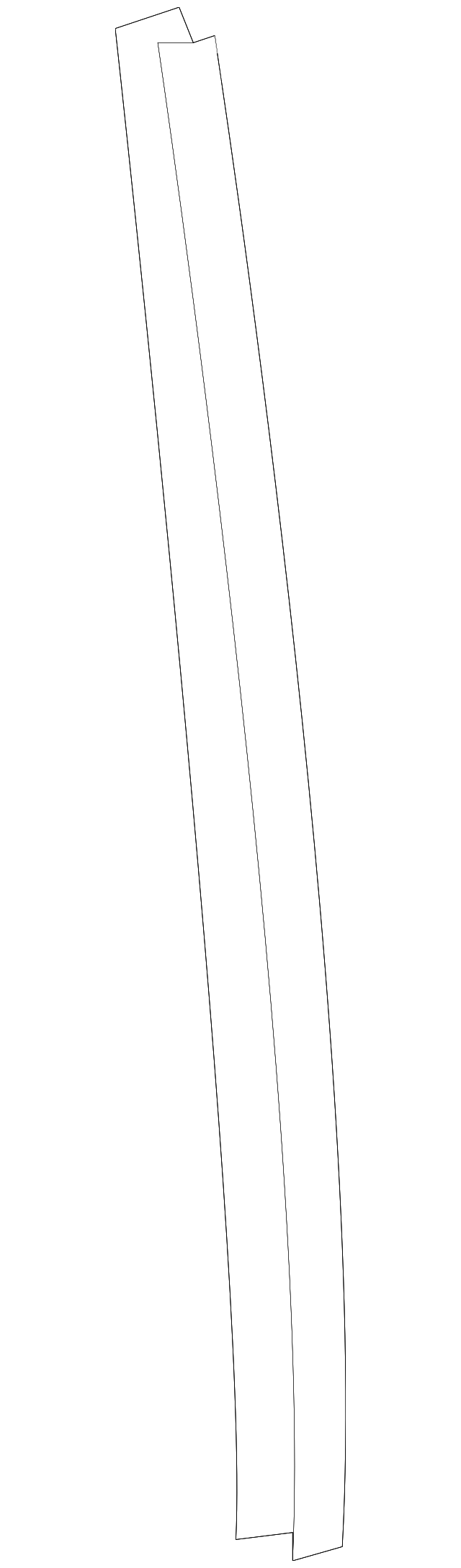 12792103 Деталь GUIDE RAIL, LEFT