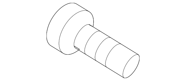 12768239 Деталь GUIDE RAIL SCREW, LEFT