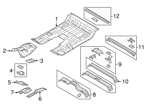 Body/Floor - Cab for 2016 Ford F-150 #2