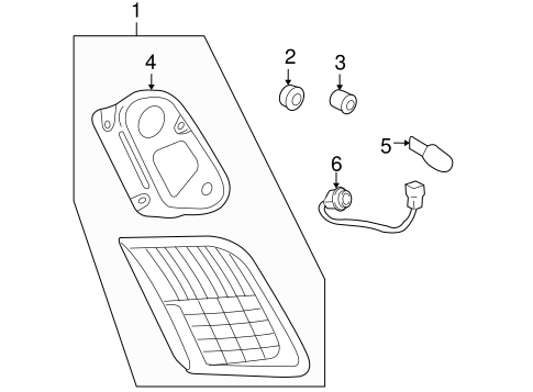ELECTRICAL/BULBS - CHASSIS for 2009 Toyota Camry #4
