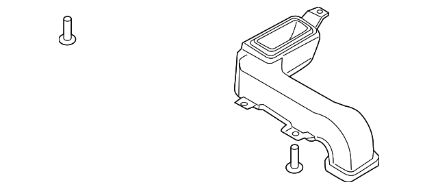 DP5Z-10B768-C Деталь INLET DUCT, LEFT