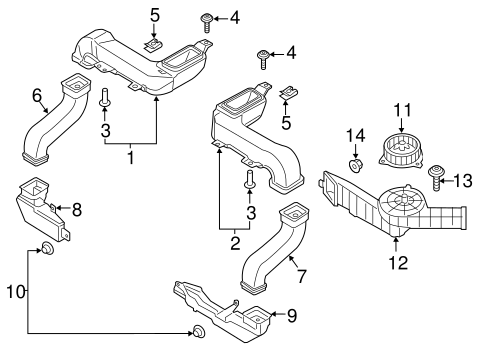 MKZ ELECTRIC COOLING FAN