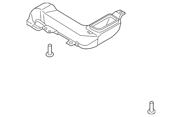 DP5Z-10B768-D Деталь INLET DUCT, RIGHT