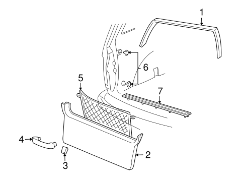 Monterey INTERIOR TRIM
