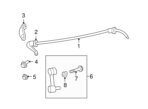 Fusion STABILIZER BAR & COMPONENTS