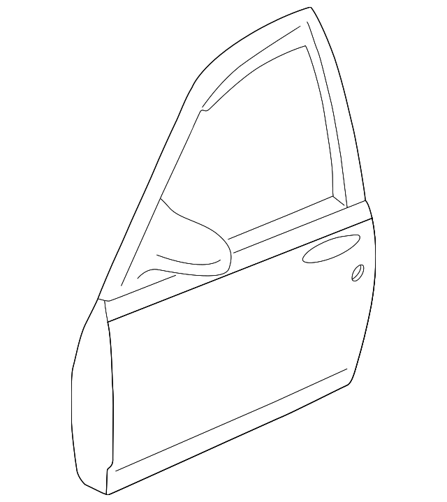 19120462 Деталь DOOR SHELL, RIGHT