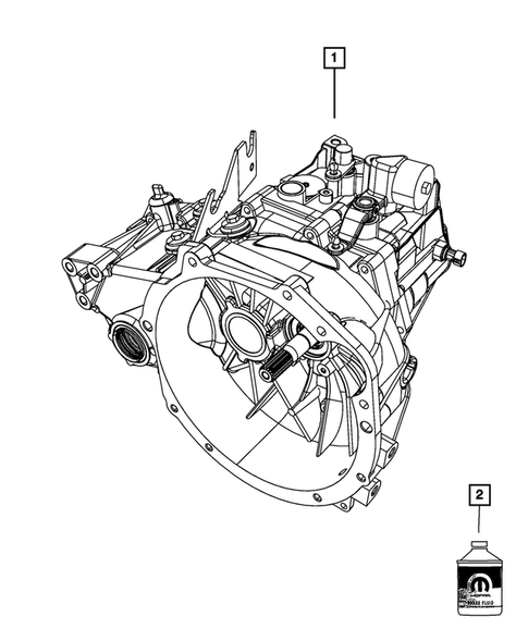 Manual Transaxle for 2012 Chrysler 200 #0