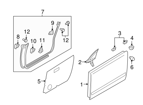 9-2X DOOR & COMPONENTS 2