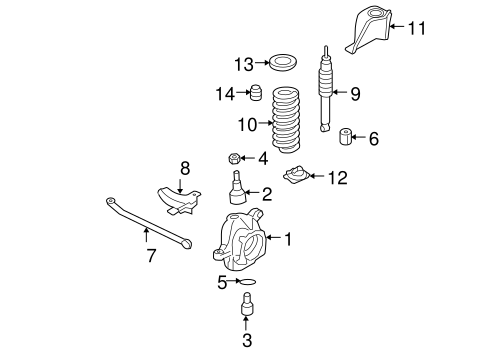Front Suspension/Suspension Components for 2005 Ford F-350 Super Duty #3