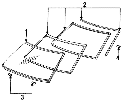 Sable GLASS & HARDWARE - BACK