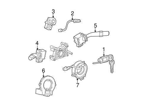Vibe IGNITION LOCK