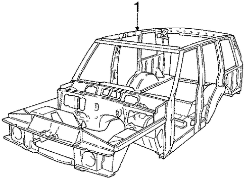 Defender 110 BODY SHELL