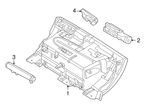 XJ GLOVE BOX