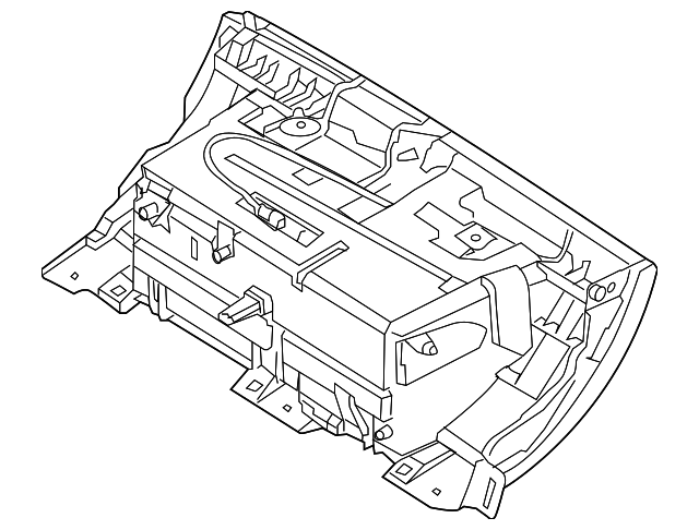 C2D15242LHJ Деталь GLOVE BOX