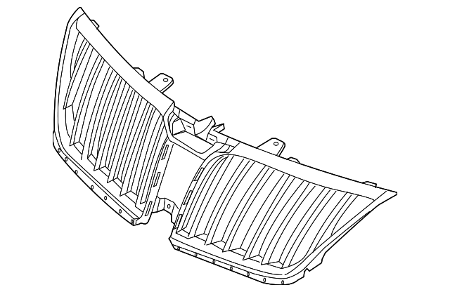 8A5Z-8200-AA Деталь GRILLE