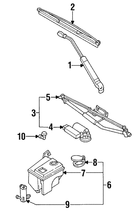 Front Wipers for 1992 Saturn SC #0