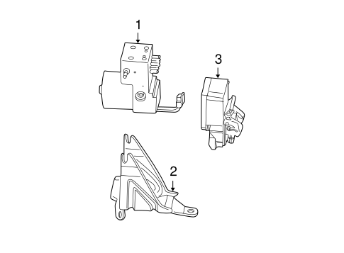 Brakes/Anti-Lock Brakes for 2003 Buick LeSabre #1